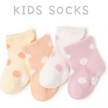 Candy Color Polka Dot Baby Socks