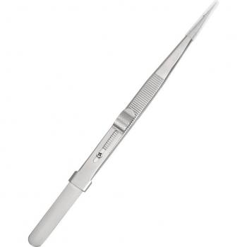Professional 165mm Slide Lock Tweezers for Jewelry and Component Handling
