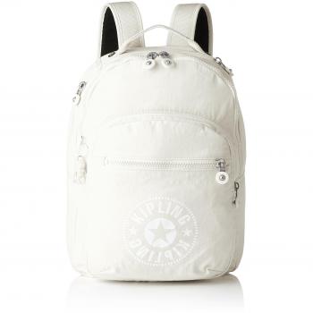 Kipling CLAS SEOUL Cartable, 45 cm, 25 litres, Blanc