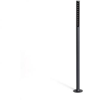 Illuminazione LED esterna 9W 80 cm Aidan Ossido