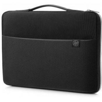 Midnight Metal 15.6 Laptop and Tablet Sleeve (Black & Silver)