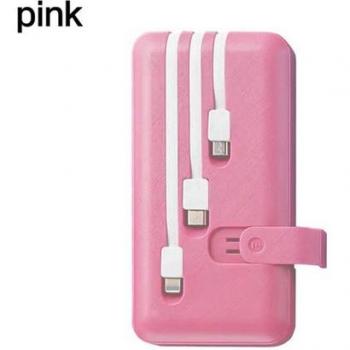 50000 mAh Power Bank with Phone Stand, Movie Watching, Rapid Charge, External Battery, Included Charger Cable