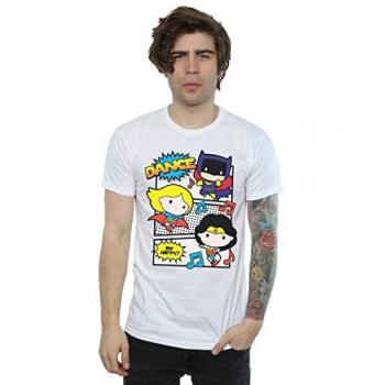 Mens Chibi Super Friends Rhythm Tee