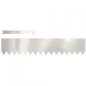Plaque de bordure pour gazon 100x0,5x20 cm – 20 unités en acier inoxydable