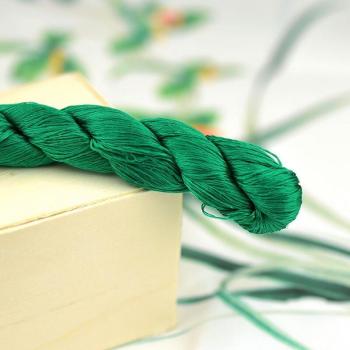 400m 100% Silk Thread for Cross Stitch, Cyan Series