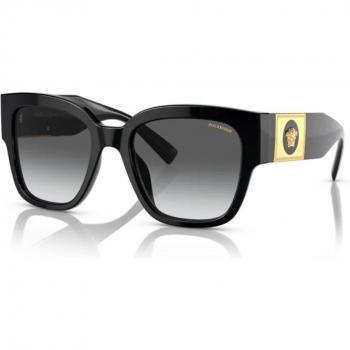 Versace VE4437U Polarized GB1/T3 Gafas Negros Versatilidad Feminina