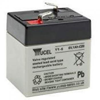 YUCEL Y1-6 6V Sealed Lead Acid AGM Battery