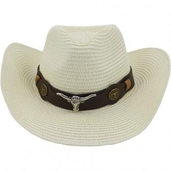 Cowboyhut für den Wilden Westen mit weitem Rand und stylischem Design
