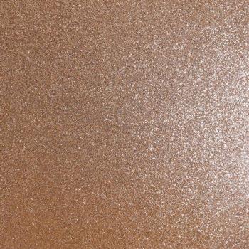 Glamorous Rose Gold Sequin Textured Vinyl Wallpaper