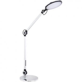 GLOBO LED Tischleuchte silber Metall 20x103,5x55,7 cm