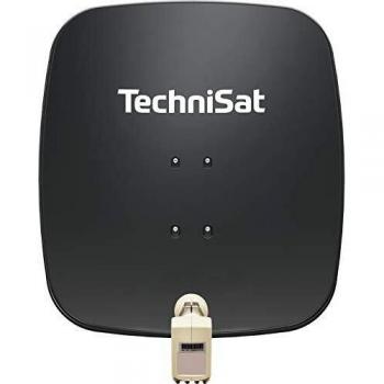 TechniSat Sat-Anlage SATMAN65 PLUS 40 mm Quatt-Switch-LNB grau Full-HD 4k UHD