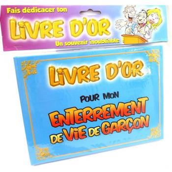 Livre d'or pour Enterrement de Vie de Garçon