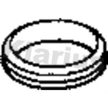 Klarius Exhaust Clamp Seal / Gasket VAG60 (Exhaust Gasket, compatible with various VAG models, durable material for reliable sealing, designed to prevent exhaust leaks)