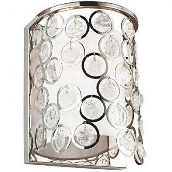 Applique da muro Lexi 1 luce Nichel lucido E27