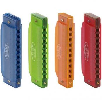 Classic Cantabile Kinderblues Harmonica – 4‑Stimm‑C‑Dur, Spar-Set