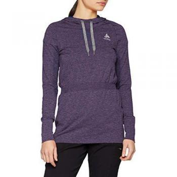 Pull à Capuche Odlo IRBIS WàRM Femme, Poseidon/Mesa Rose, M
