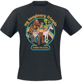 Steven Rhodes T-Shirt Meine Fantasiefreunde schwarz M