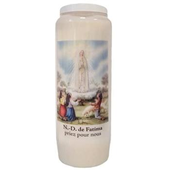 Bougie spirituelle Notre Dame de Fatima