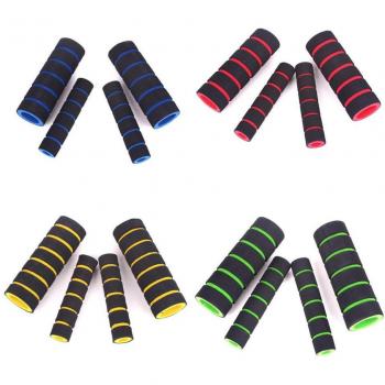 4pcs Universal Motorcycle Foam Grip Covers