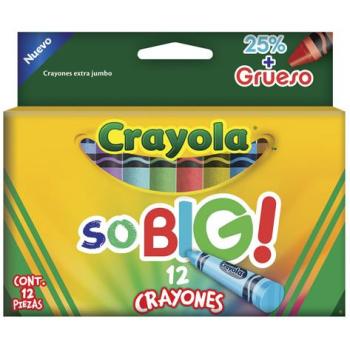 Crayola Extra Jumbo färgpaket – 12 rör