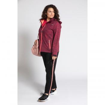 Giacca Fodera Pile Softshell Donna Rosa Taglia 68/70