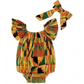 Vestido Pequeño de Ropa Africana