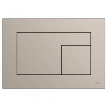 TECE WC-Betätigungsplatte TECEvelvet, für Zweimengentechnik, 220x150x5mm, 92407