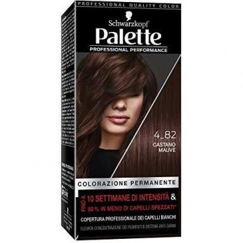 Schwarzkopf Palette Tinta per Capelli 4-82 Castano Mauve
