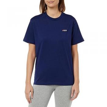 Maglietta da donna Fila Biendorf, A Maniche Corte, Blu Medievale, Taglia L