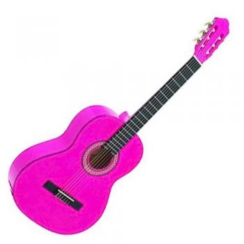 Pink Dimavery AC‑303 Klassik‑Gitarr