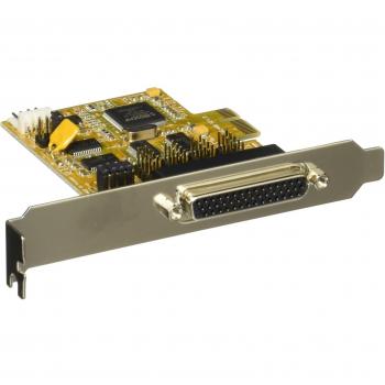 UltraSync 4-Port PCIe RS-232 Serial Adapter, Built-In Power & ESD Defense