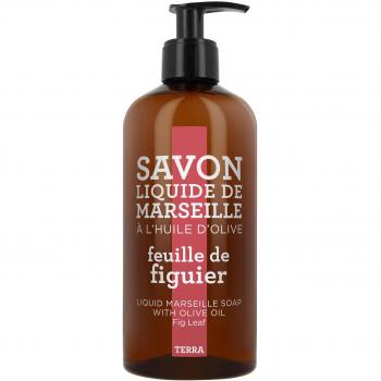 Compagnie de Provence TERRA Feuille de Figuier Savon Liquide de Marseille 500 ml