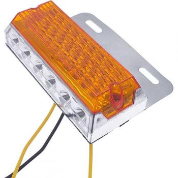 Indicateur lumineux latéral 24V LED camion bleu