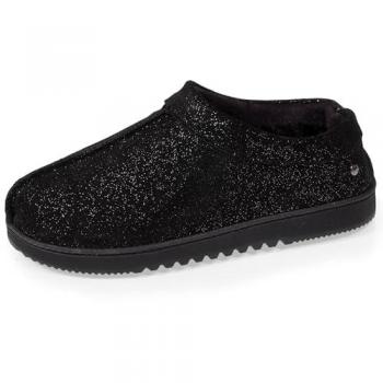Isotoner Bottillons Cuir Femme Noir Nacré Taille 39