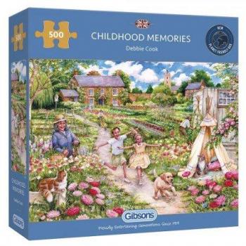 Recycled Board 500 Piece Childhood Memories Puzzle