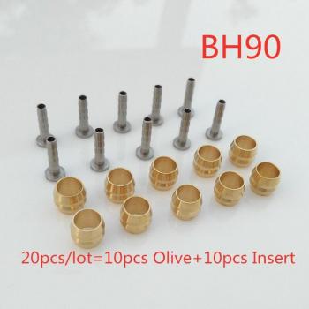 20pc Shimano Hydraulic Brake Hose Olive Insert Set for BH59 BH90