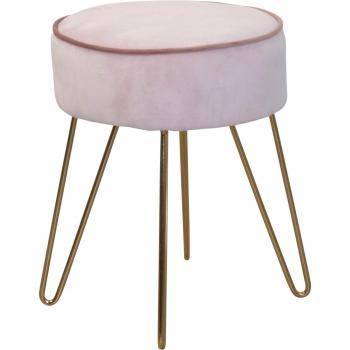 Ein‑Stück‑Sitzhocker Liano (INOSIGN) – rosa 45 cm Höhe