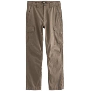 Next Brown Mushroom Baumwoll-Cargo-Hose mit Stretch für Herren – gerade Schnitt