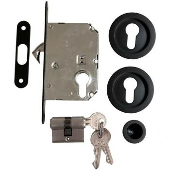 Serrure KLOSE Besser Noir avec Cylindre et Accessoires