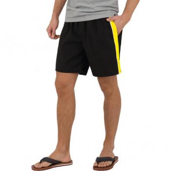 Trigema „Bade‑/Freizeitshorts“ – Herren‑Jerseyhose, Größe Small, Schwarz