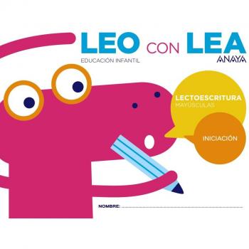 Leo Con Lea Iniciación Mayúsculas 3 Años