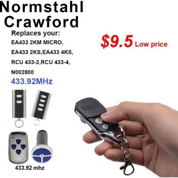 EA433 2KS 4KS Garage Door Remote Control Replacement