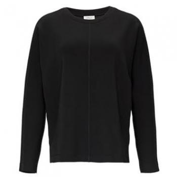 S.Oliver Sweatshirt aus Scuba mit Teilungsnaht