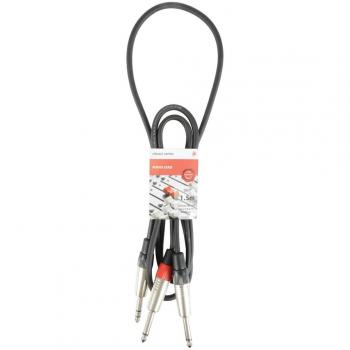 35mm Stereo Jack to Dual Mono 6.35mm Jack Cable 6m