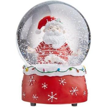 BUTLERS Weihnachts-Spieluhr Yoga Santa 15cm