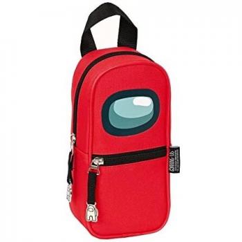 SAFTA | PORTATODO CON BOLSILLO AMONG US RED