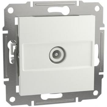 Schneider Electric TV-Durchgangsdose Asfora Weiß (RAL 9003) EPH3270321D