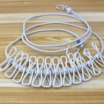 Portable Drying Rack with 12 Clothespins