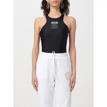 Blusa Versace Jeans Couture Nero Taglia 38 Donna