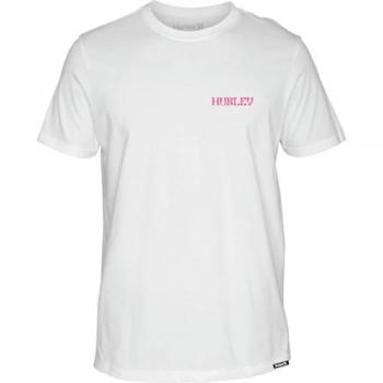 T-shirt Hurley A Maniche Corte Evd Cosmic Wave White S